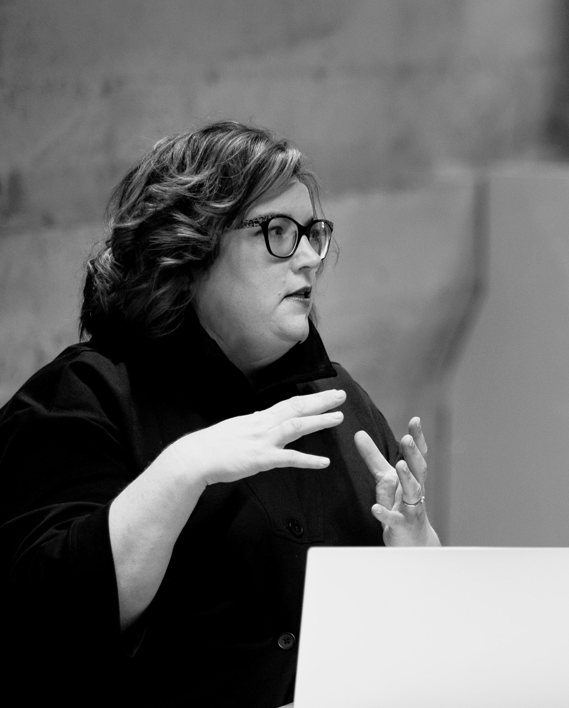 Anne Foster teaching